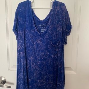 American Eagle acid wash t shirt